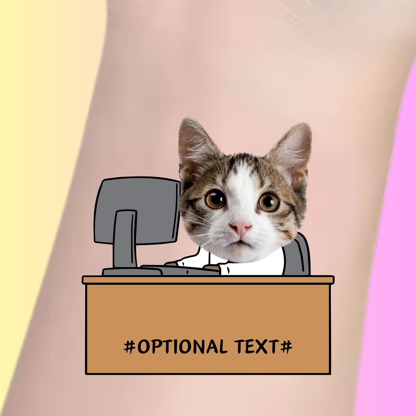Office Paw-fessional – Premium Custom Tattoos