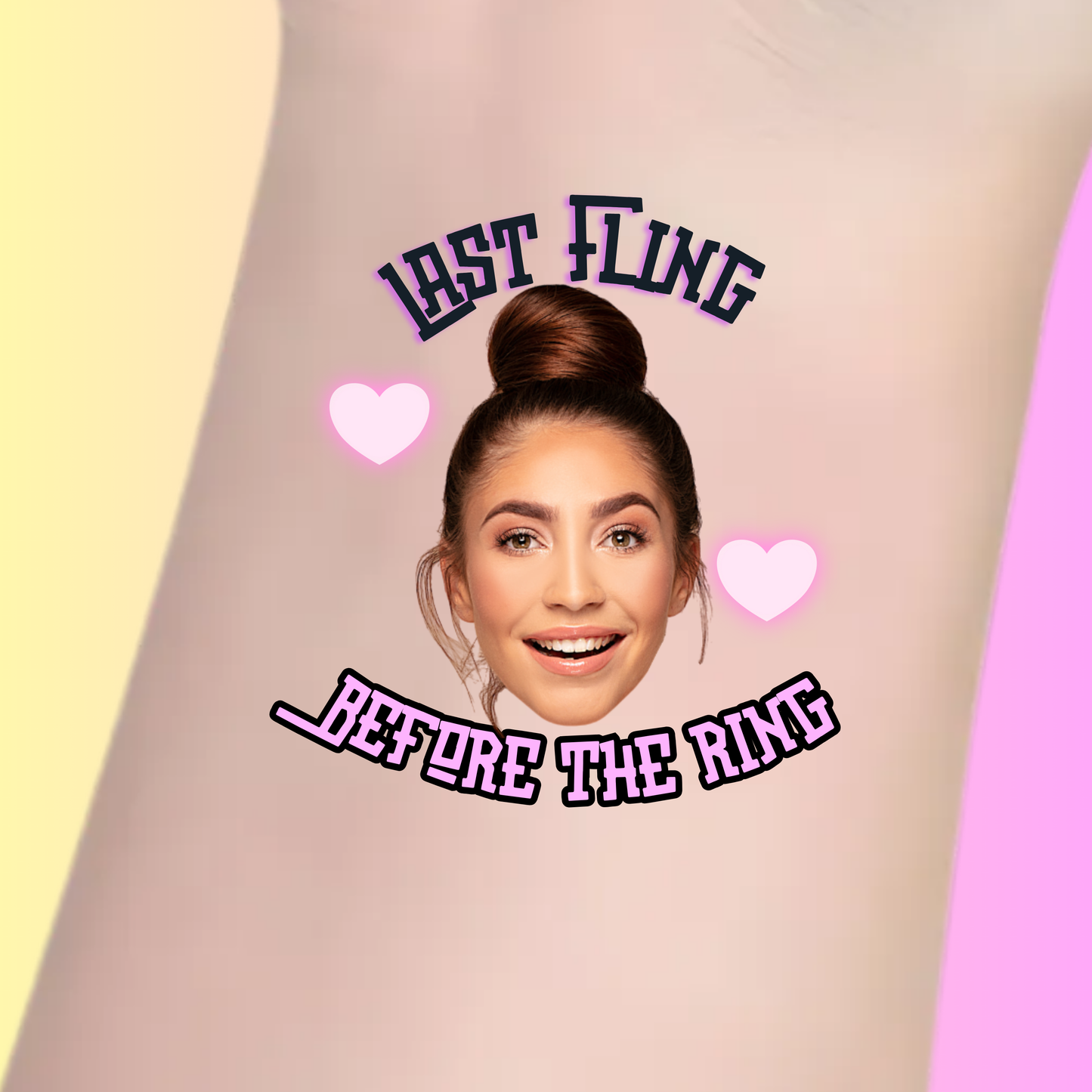 Last Fling Before the Ring – Premium Custom Bachelorette Tattoos