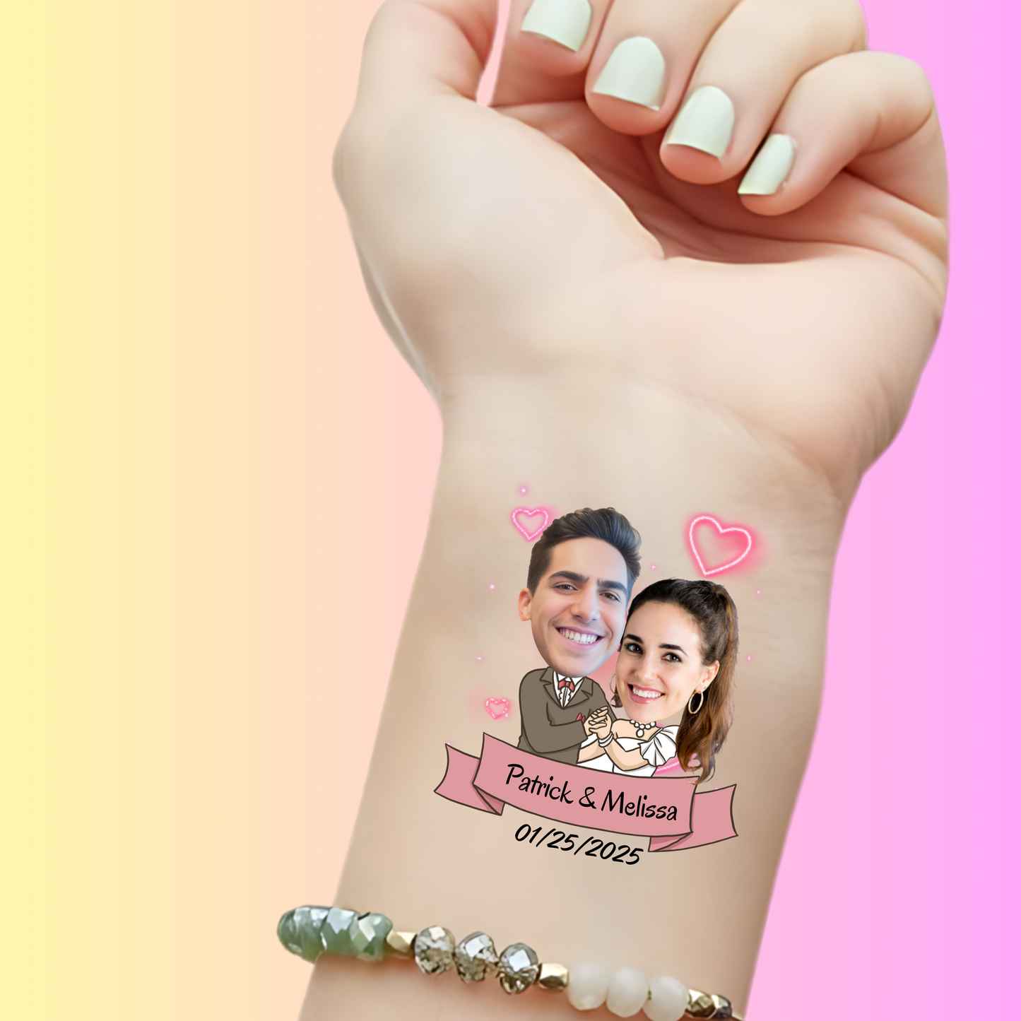 Dancing in Love – Premium Custom Wedding Tattoos