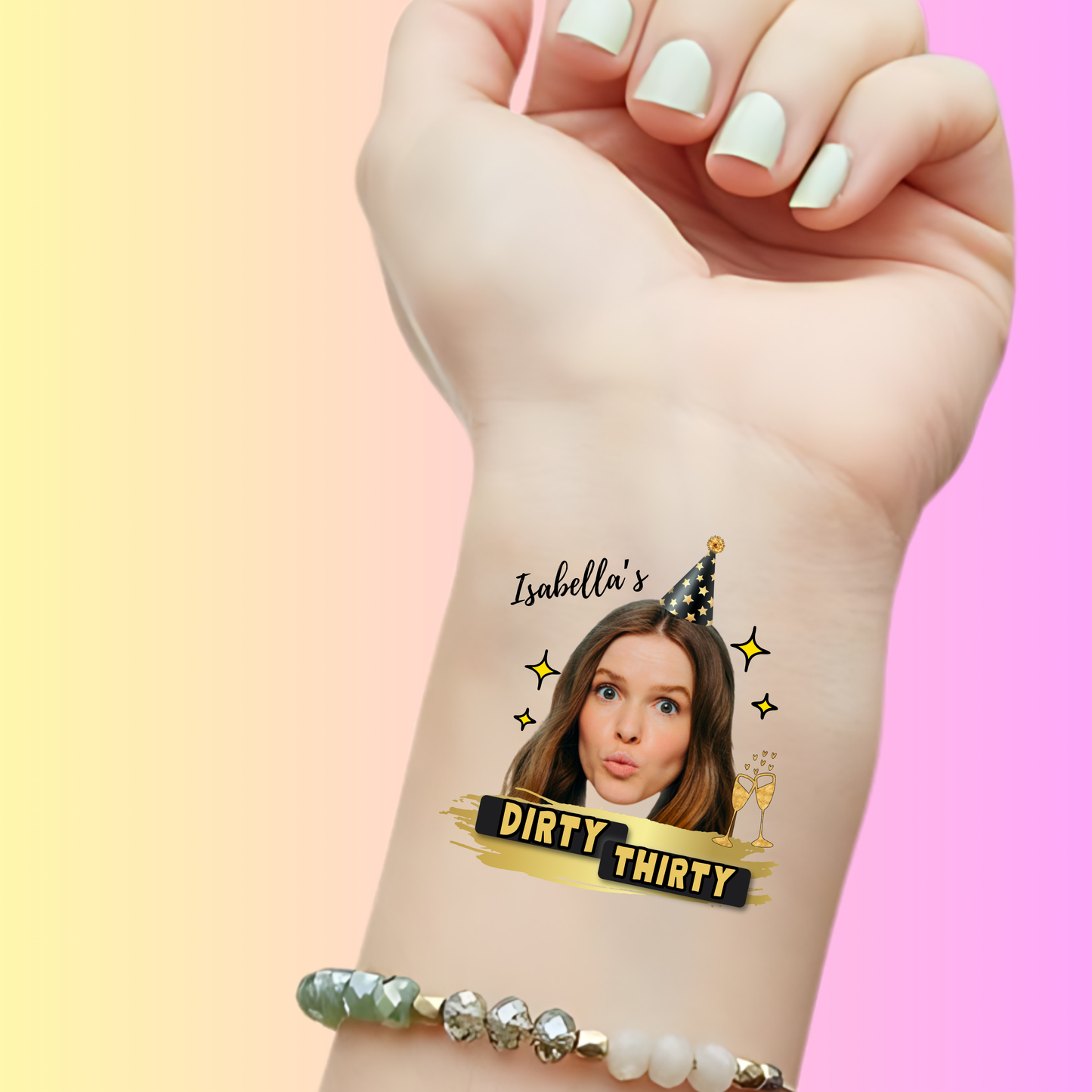 Dirty Party – Premium Custom Birthday Tattoos