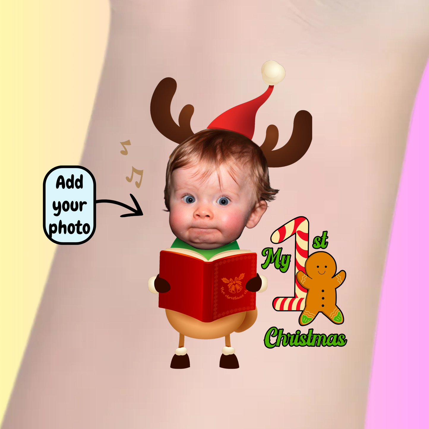 My First Christmas – Premium Custom Christmas Tattoos