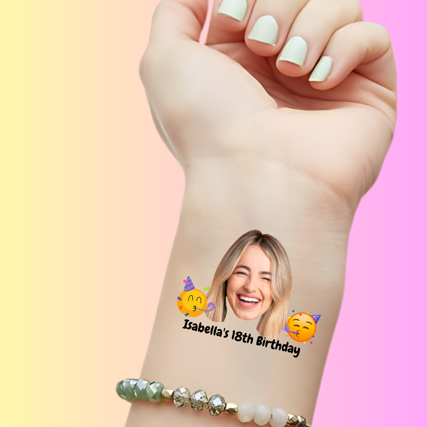 Birthday Emoji Bash – Premium Custom Birthday Tattoos