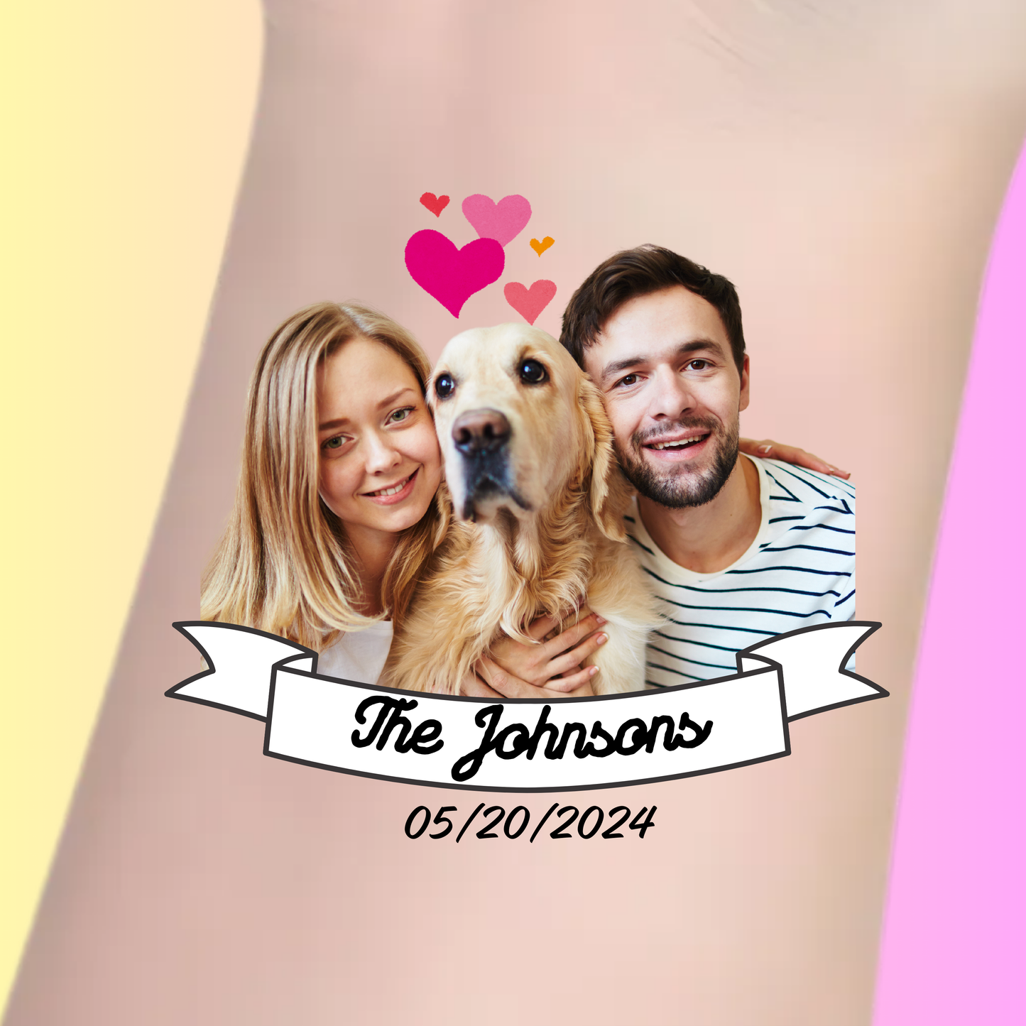 Family Love โ Premium Custom Wedding Tattoos