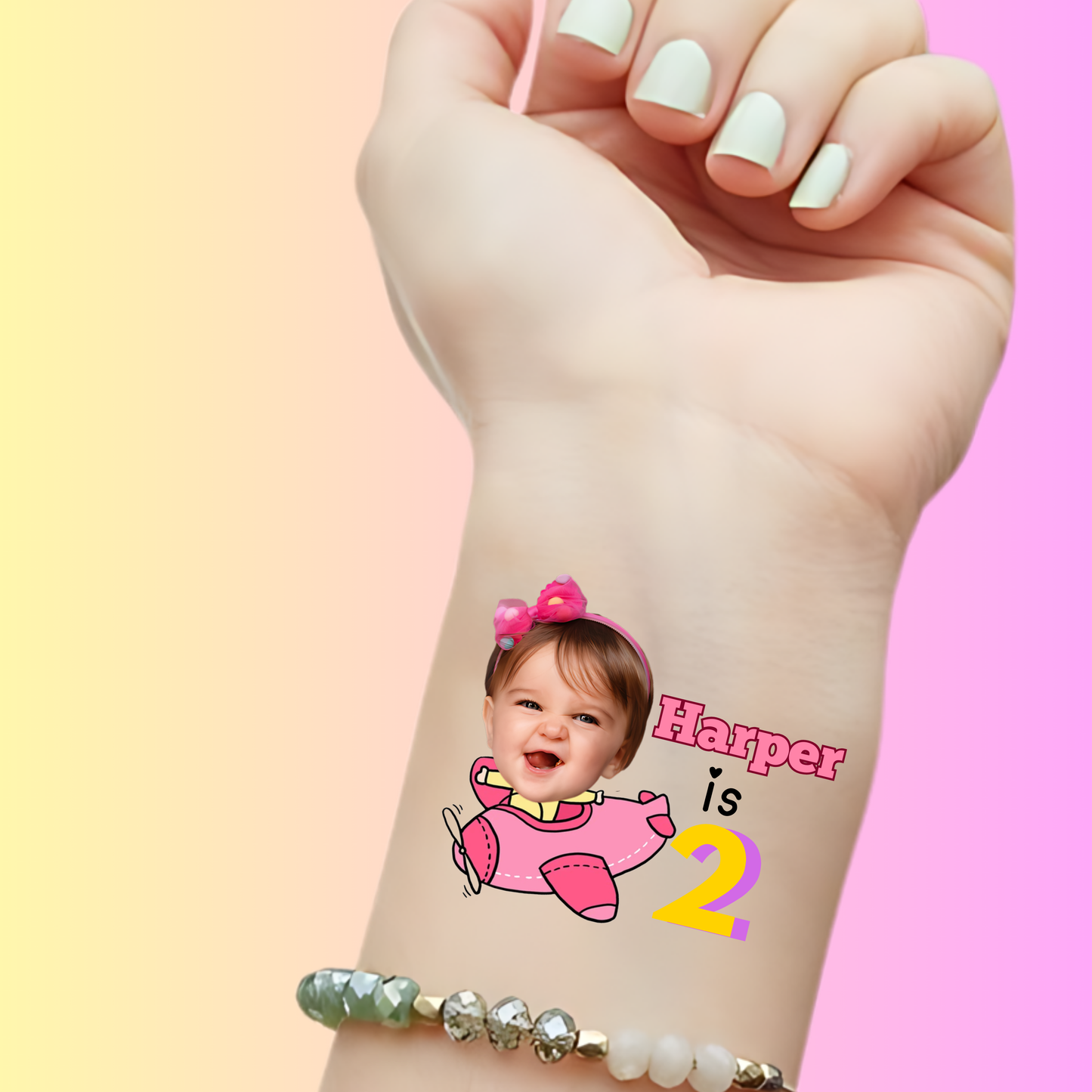 High-Flying Birthday – Premium Custom Birthday Tattoos