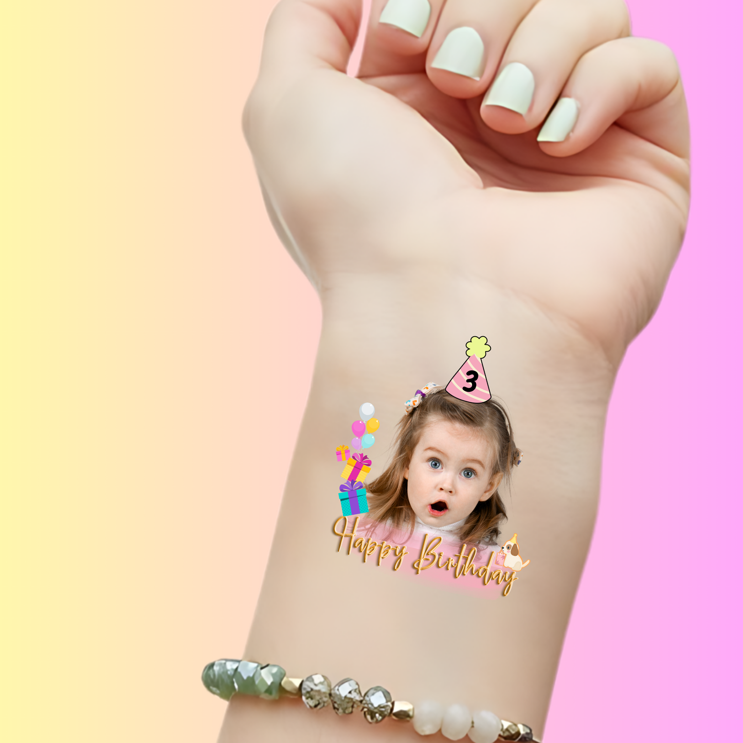 Birthday Surprise - Premium Custom Birthday Tattoos
