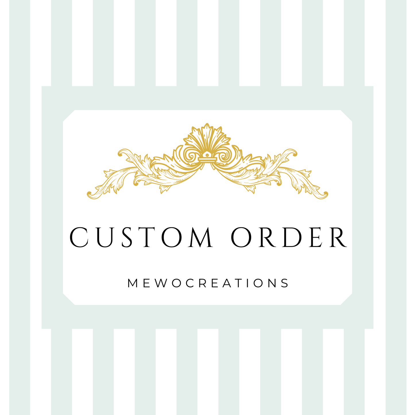 Custom Order for Cayli