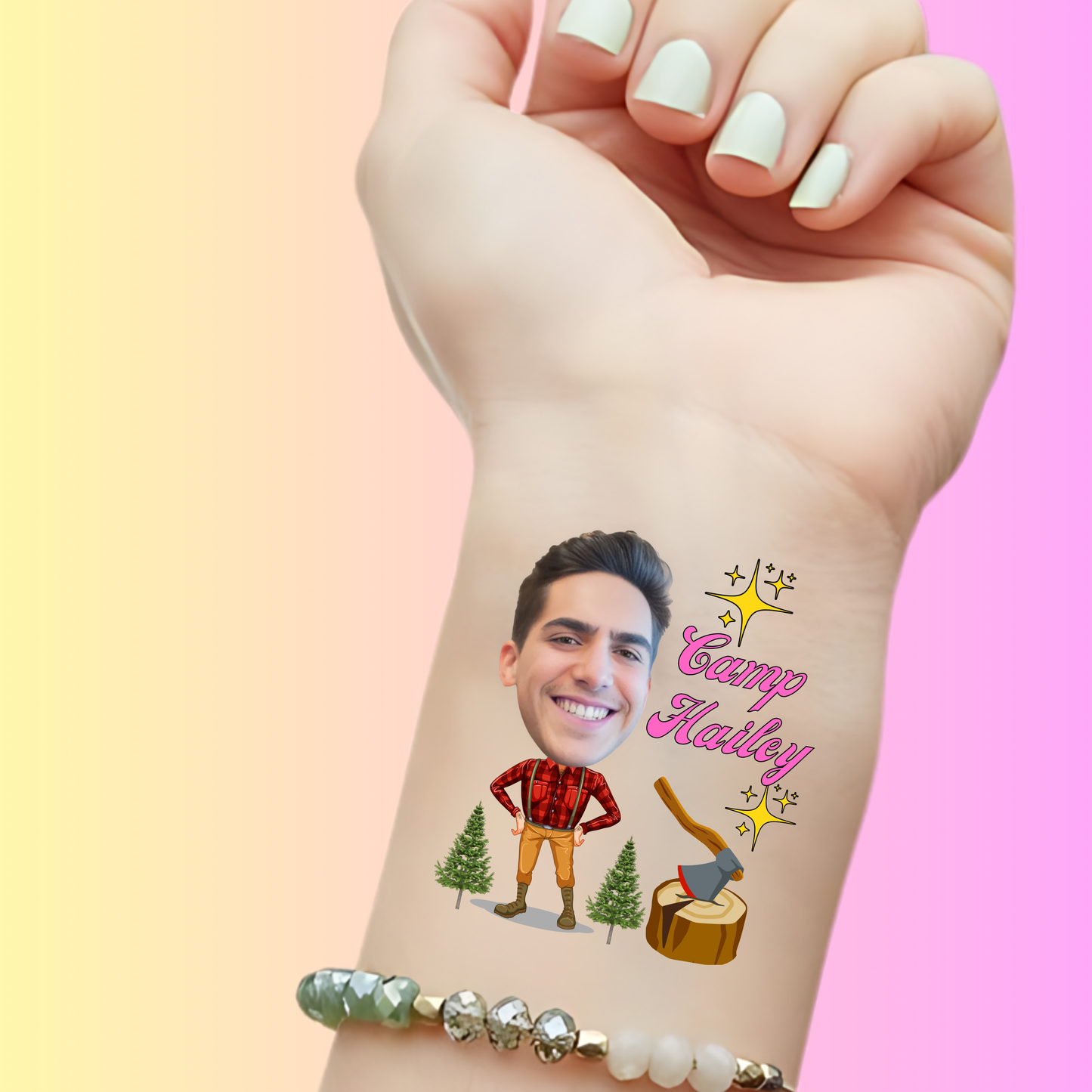 Camp Adventure – Premium Custom Bachelorette Tattoos