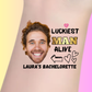 Custom Bachelorette Temporary Tattoos: Luckiest Man Alive