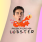 Custom Bachelorette Temporary Tattoos: Found Her Lobster