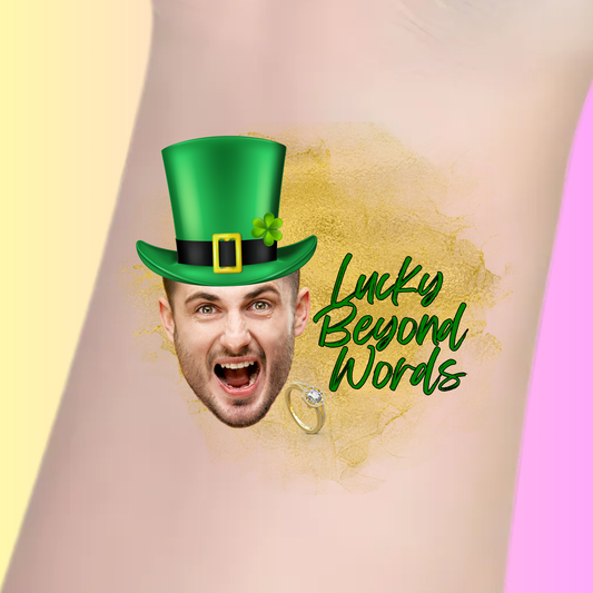 Lucky Beyond Words – Premium Custom Bachelorette Tattoos