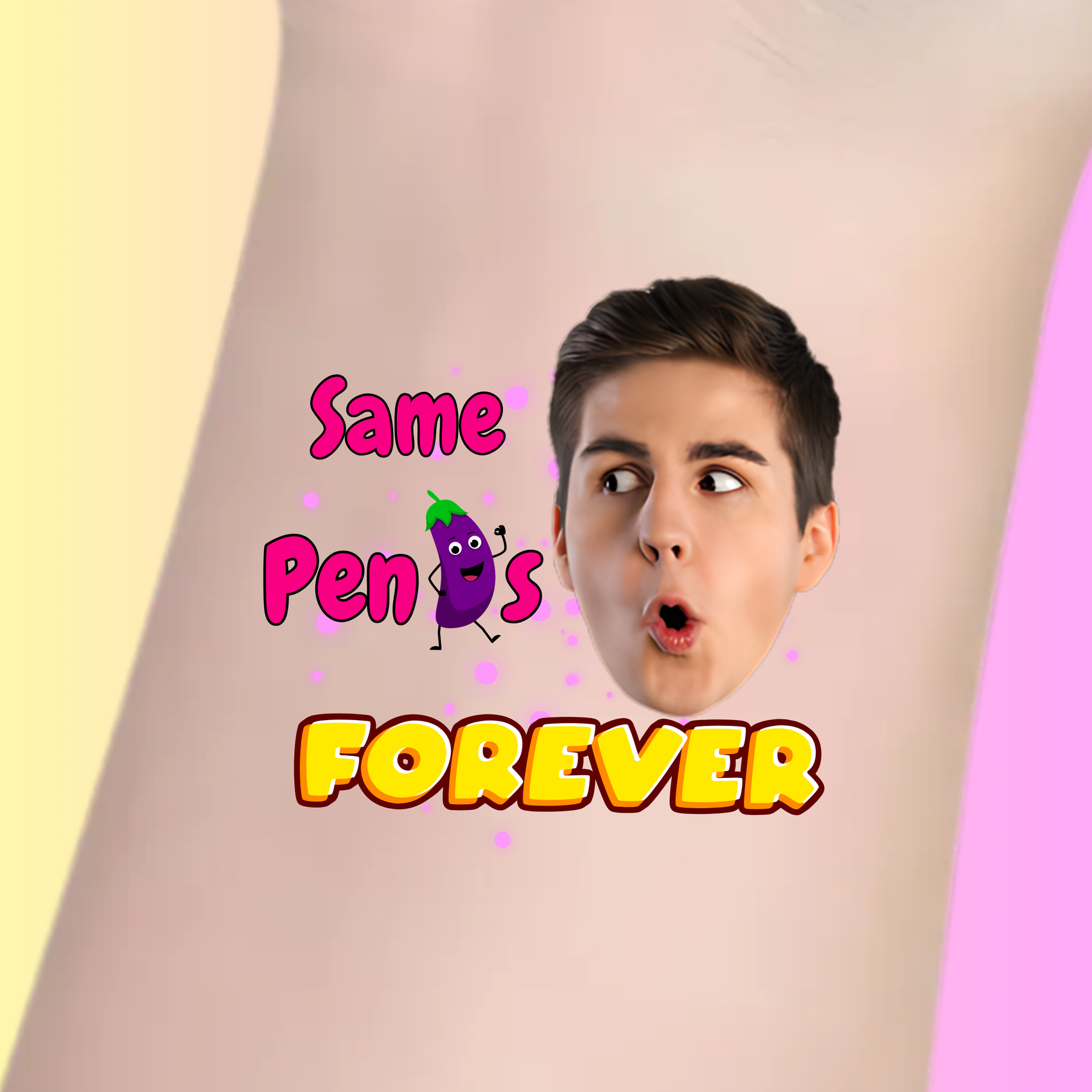 Custom Bachelorette Temporary Tattoos - Same Pen🍆s Forever