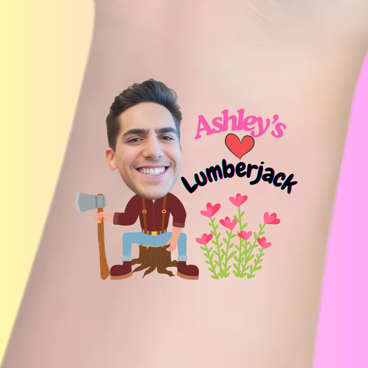 Lumberjack Love – Premium Custom Bachelorette Tattoos