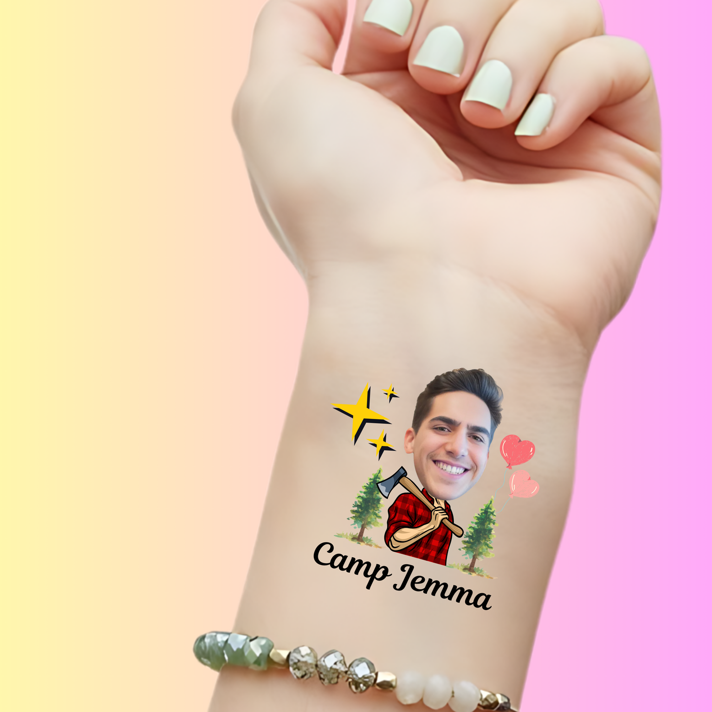Camp Lumberjack – Premium Custom Bachelorette Tattoos