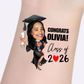 Custom Graduation Tattoos - Congrats Graduate Heart Year