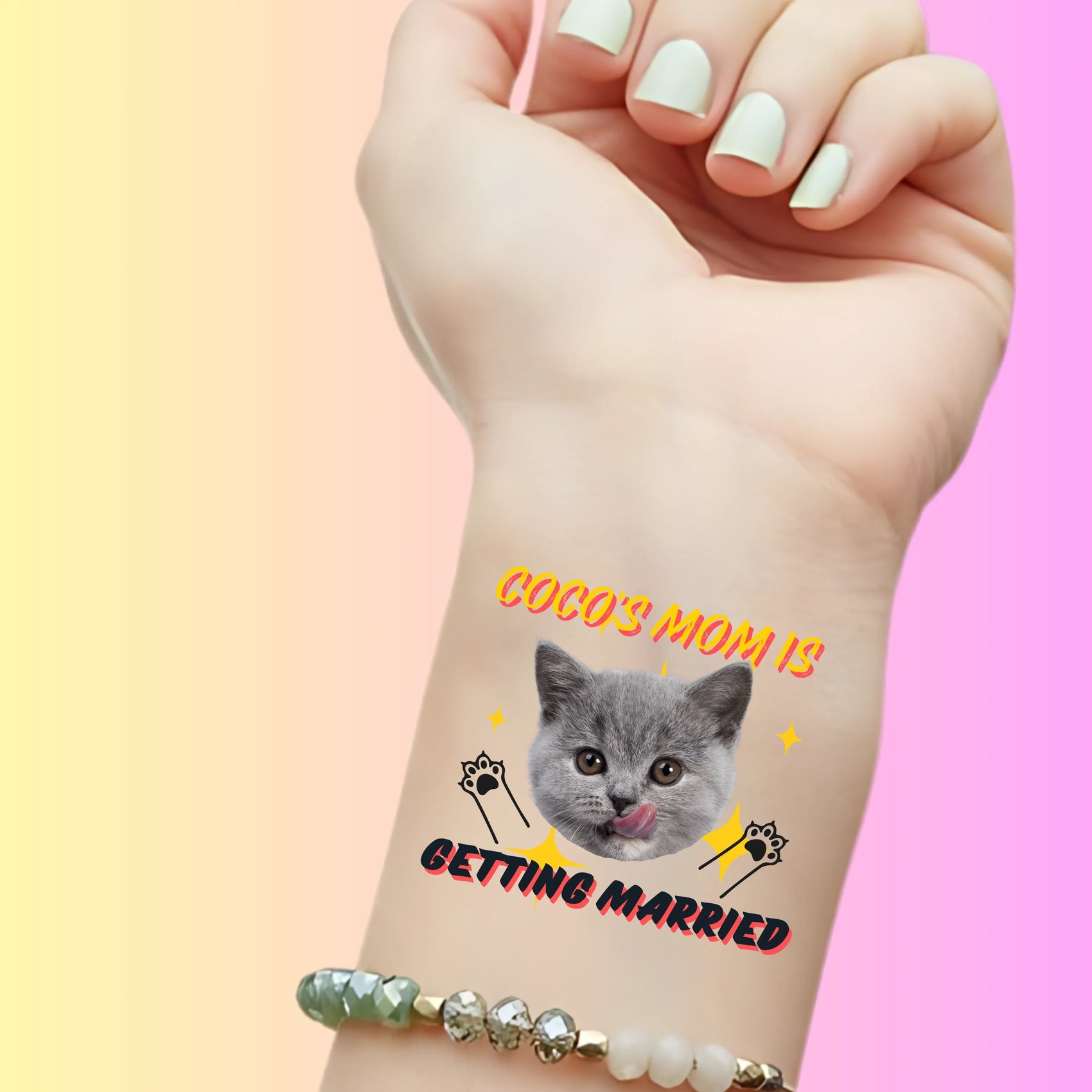 Custom Wedding Tattoos - Mom Is Getting Married