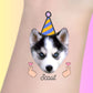 Custom Pet Face Temporary Tattoos - Pawsome Party