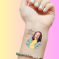 Custom Baby Shower Temporary Tattoos - Bloom Baby Bloom