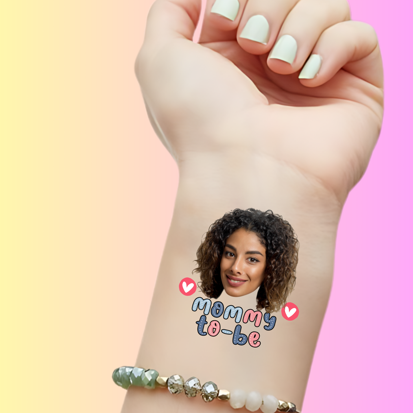 Mommy To Be – Premium Custom Baby Shower Tattoos