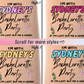 Custom Bachelorette Temporary Tattoos - If I’m Lost Buy Me a Drink