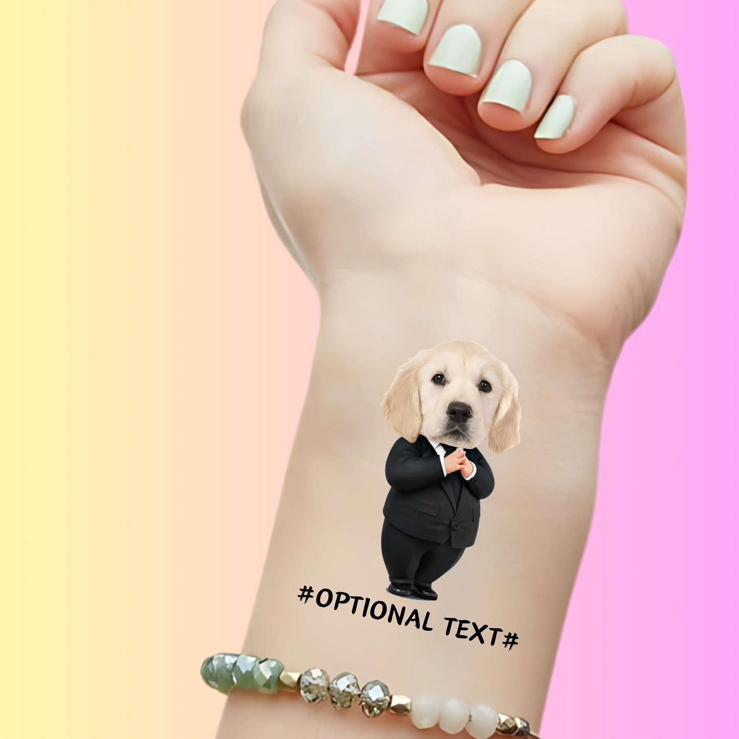 Dapper Pet 1 - Premium Custom Tattoos