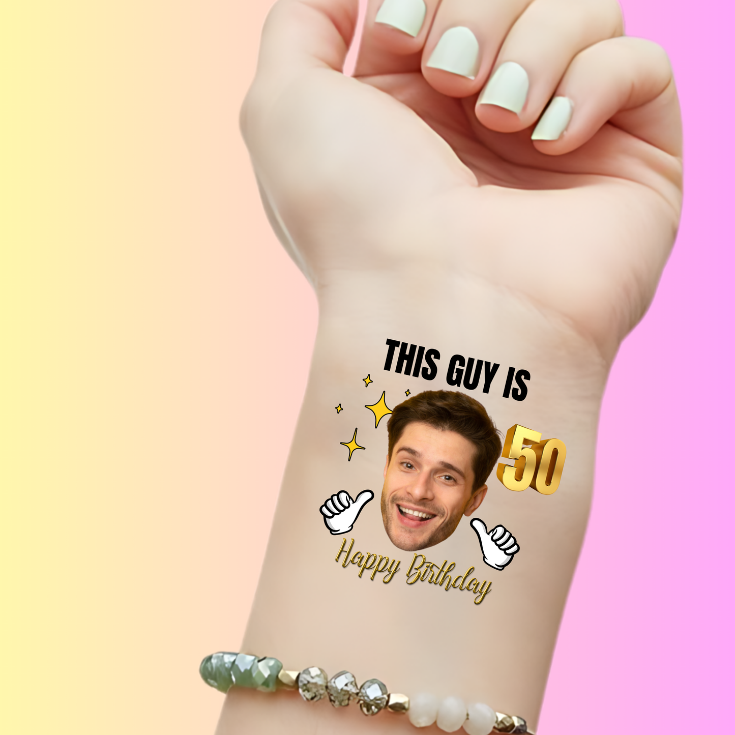 This Guy is Awesome – Premium Custom Birthday Tattoos