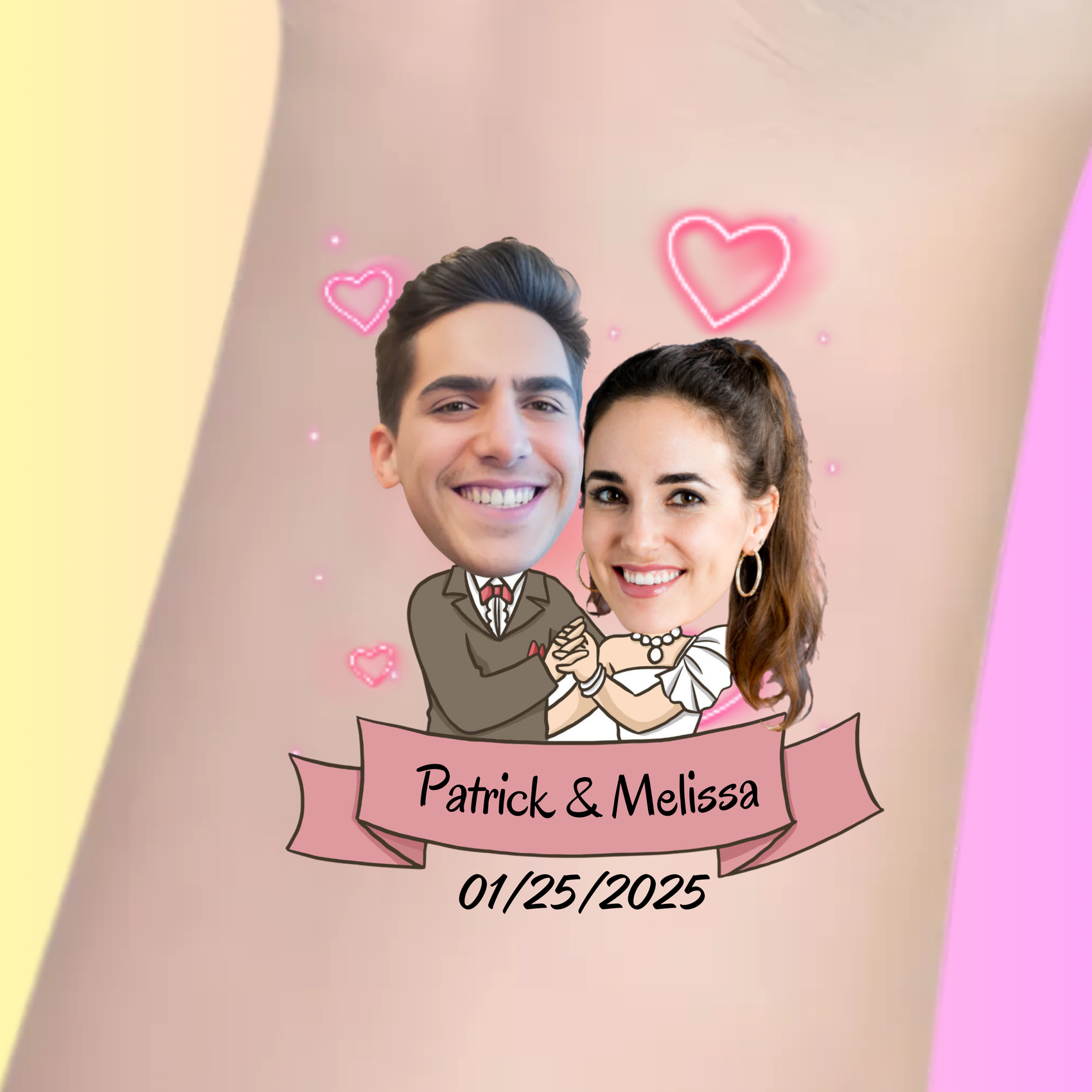 Custom Wedding Tattoos - First Dance