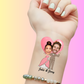 Custom Wedding Tattoos - Rocking Romance Heart