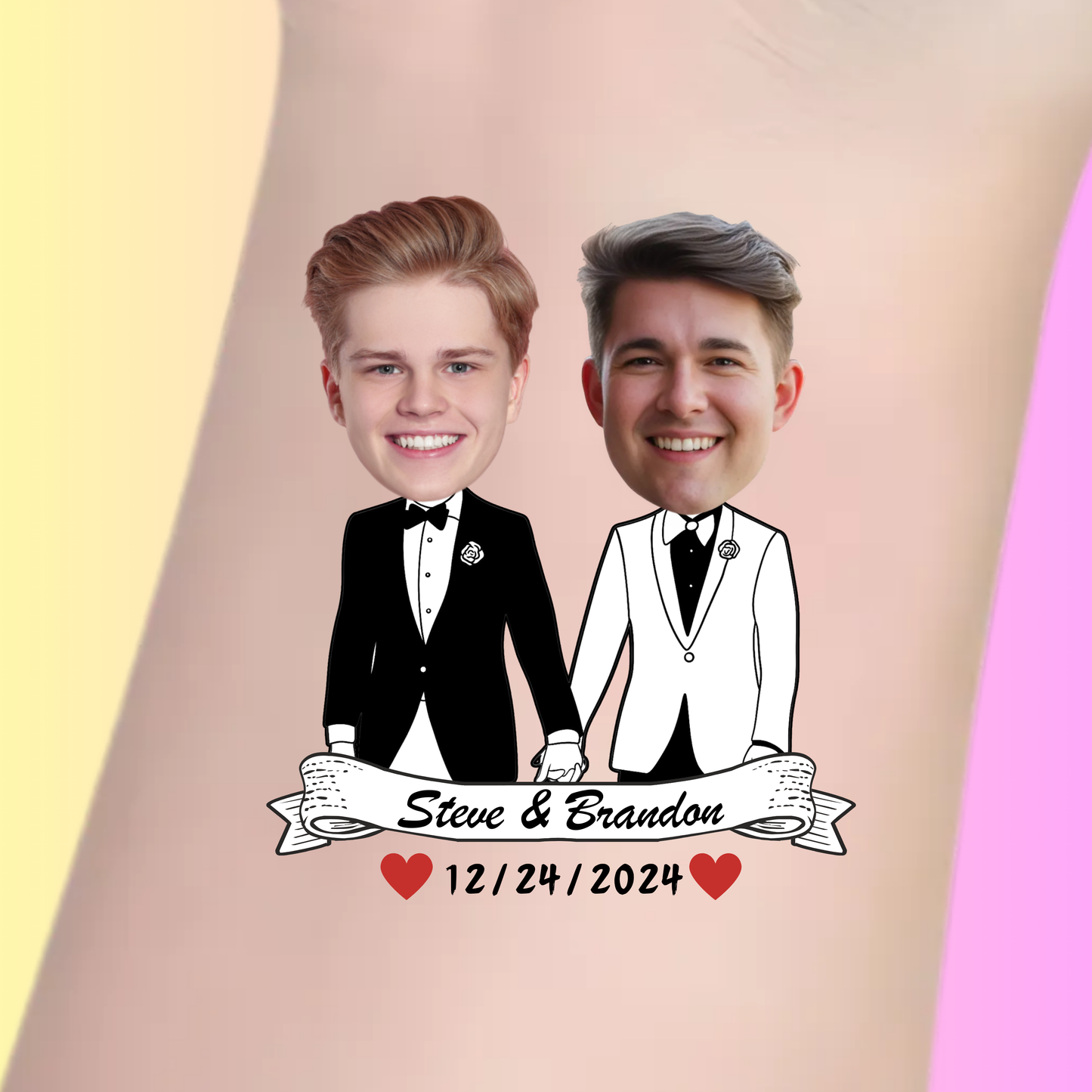 True Love Tuxedos – Premium Custom Wedding Tattoos