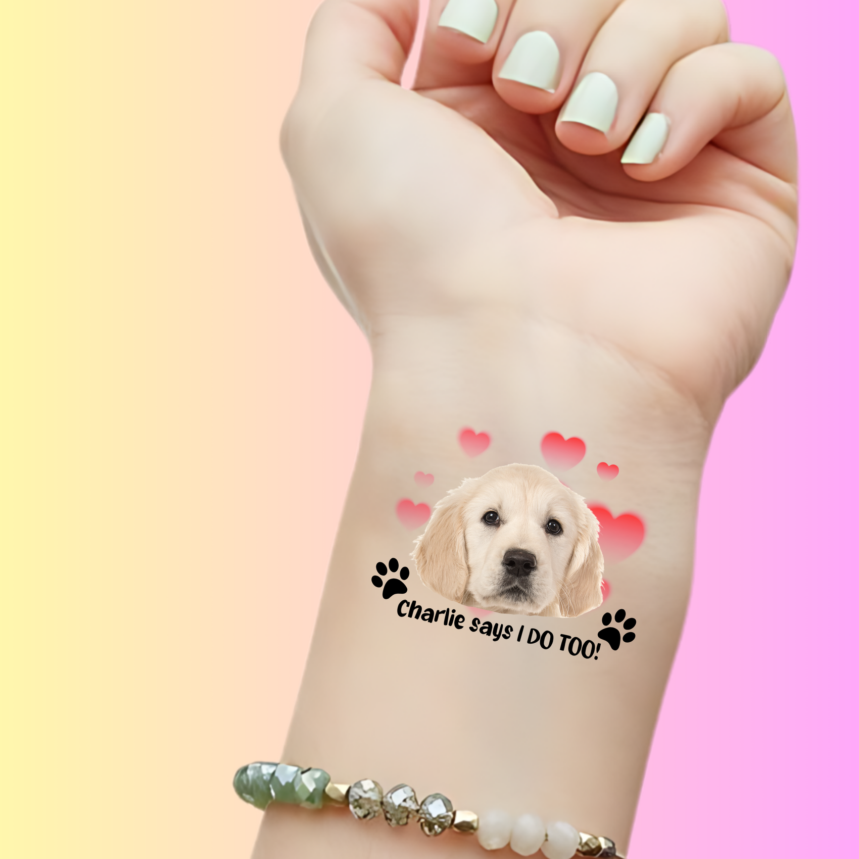 Custom Wedding Tattoos - I Do Too