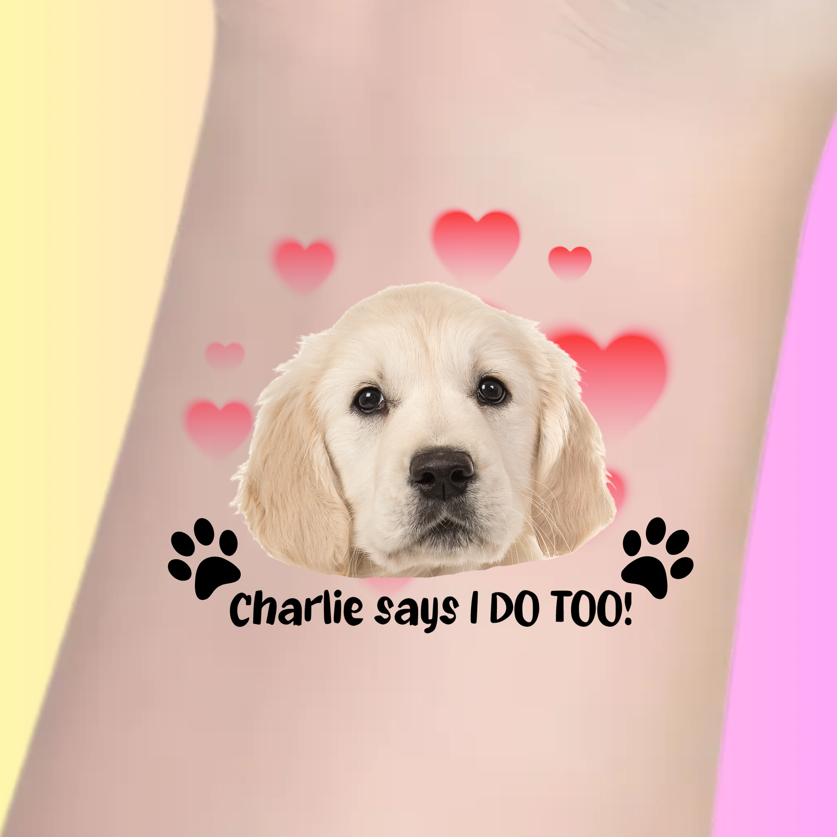 Custom Wedding Tattoos - I Do Too