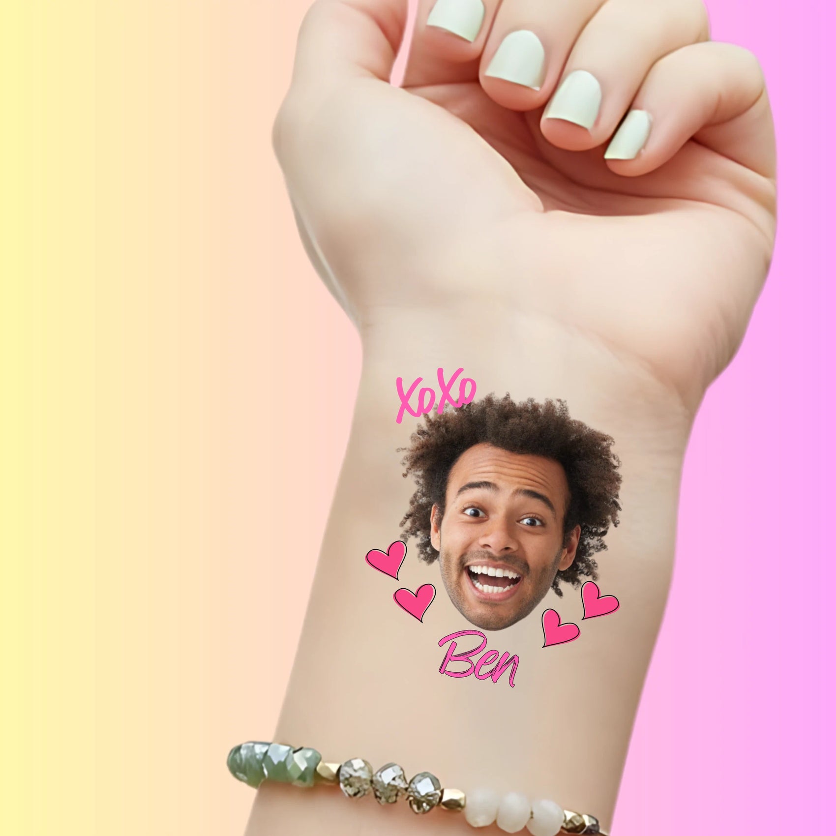 Custom Bachelorette Temporary Tattoos - Bachelorette XOXO
