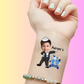 Custom Bar Mitzvah Temporary Tattoos - The "Dab" Milestone