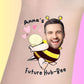 Custom Bachelorette Temporary Tattoos - Future Hub-Bee