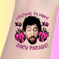 Custom Bachelorette Temporary Tattoos - Bach Parade Rock
