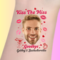 Custom Bachelorette Temporary Tattoos - Kiss the Miss Goodbye