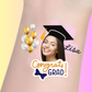 Custom Graduation Temporary Tattoos - The Best Grad Ever
