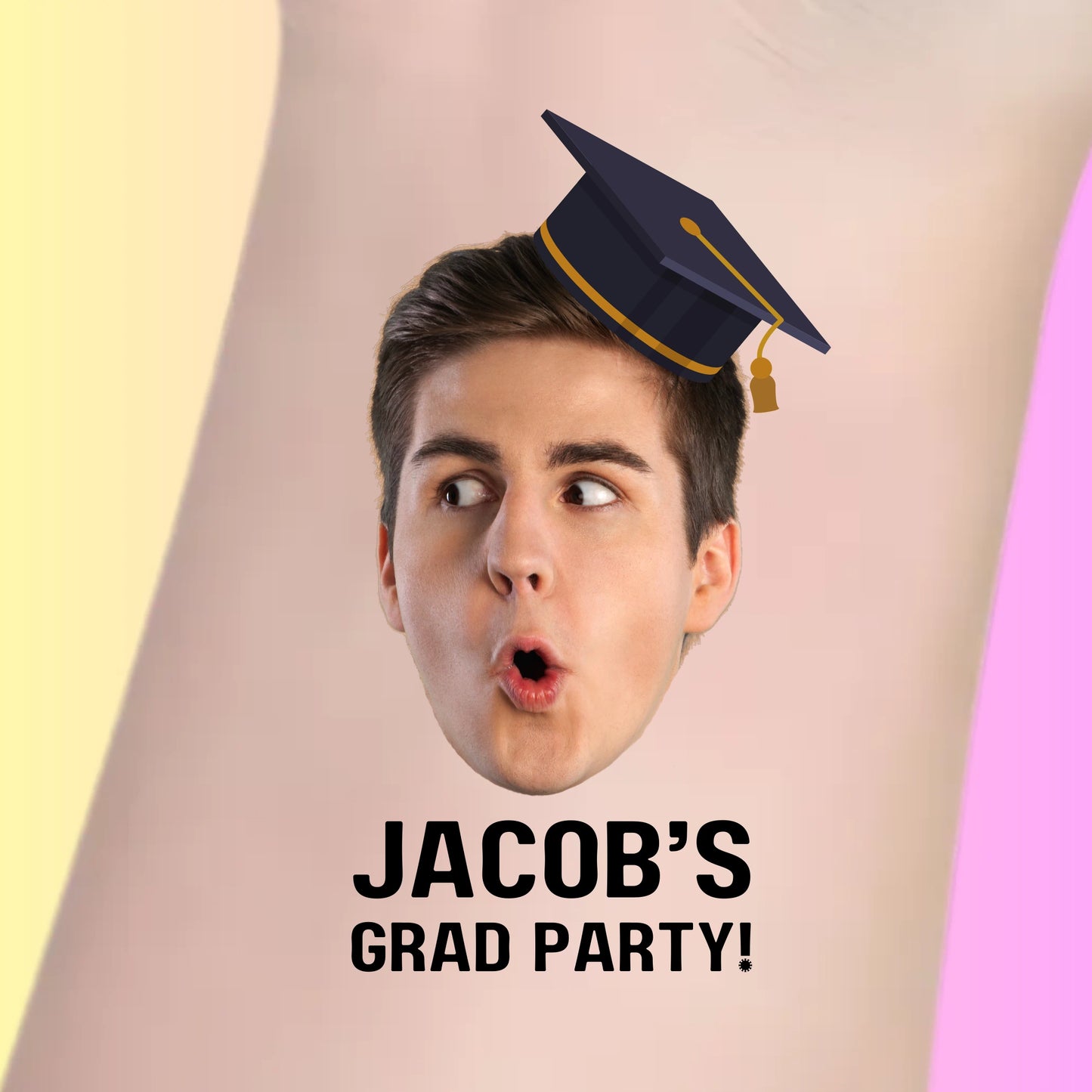 Custom Graduation Temporary Tattoos - Class of 2026 Senior Szn
