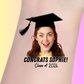 Custom Graduation Temporary Tattoos - Dream Big 2026