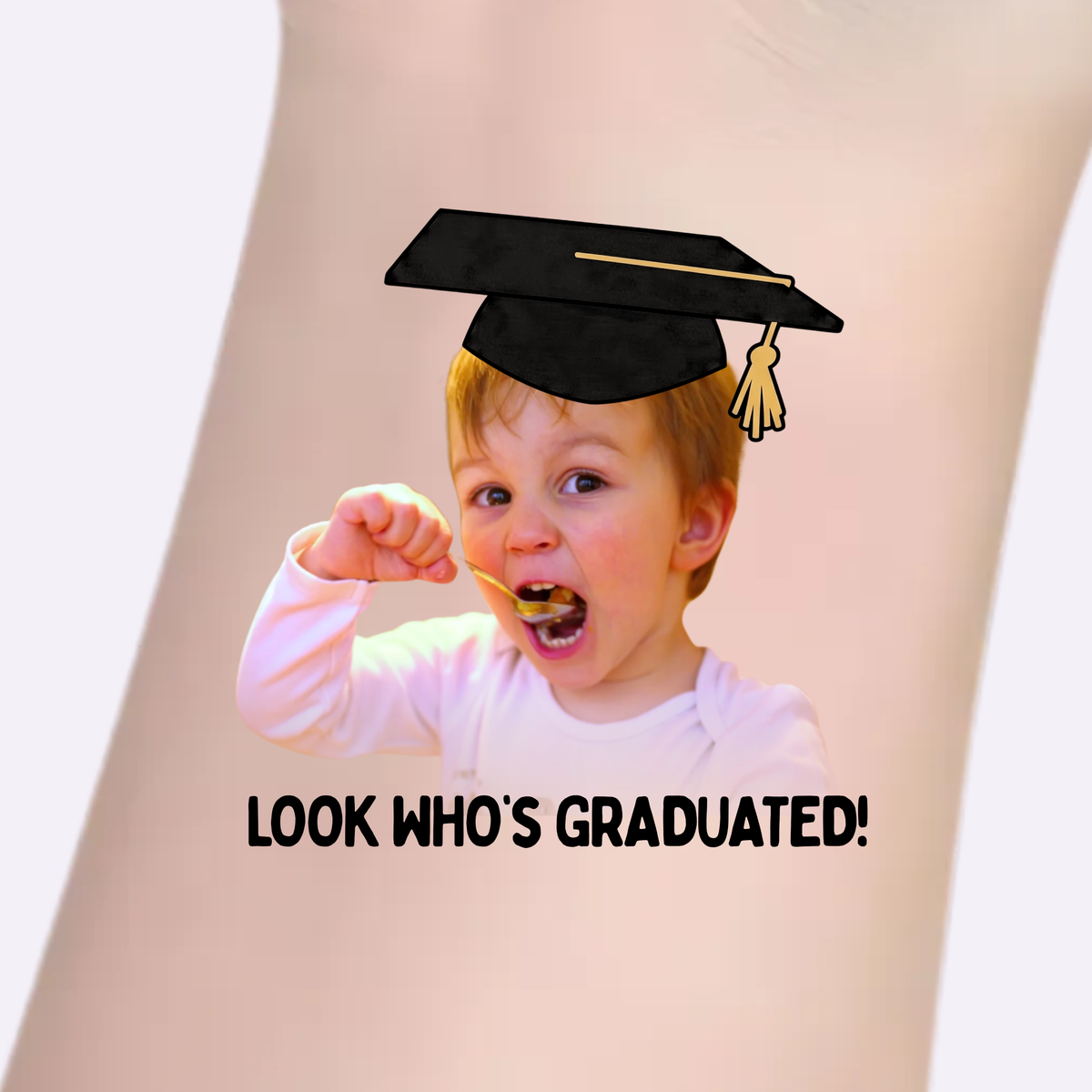 Little Graduate – Custom Graduation Tattoos