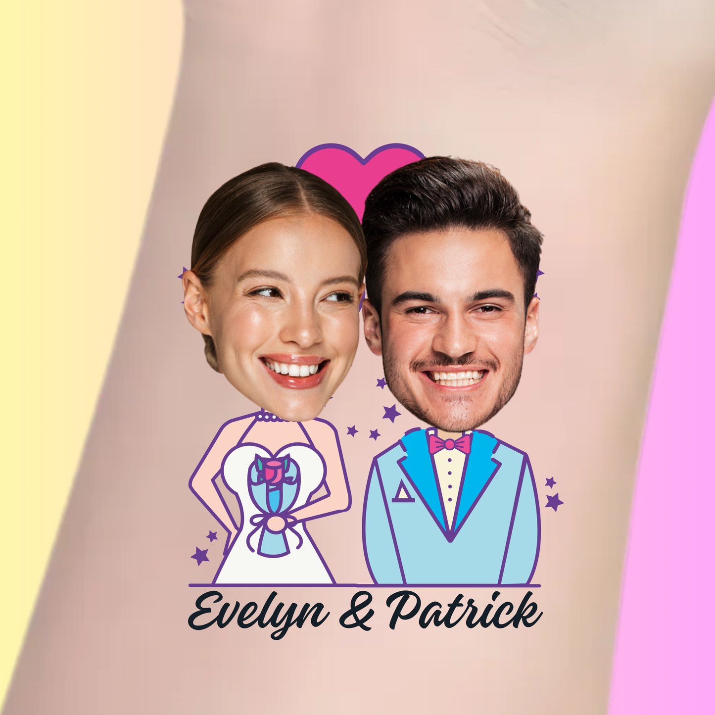 Happily Ever After – Premium Custom Wedding Tattoos