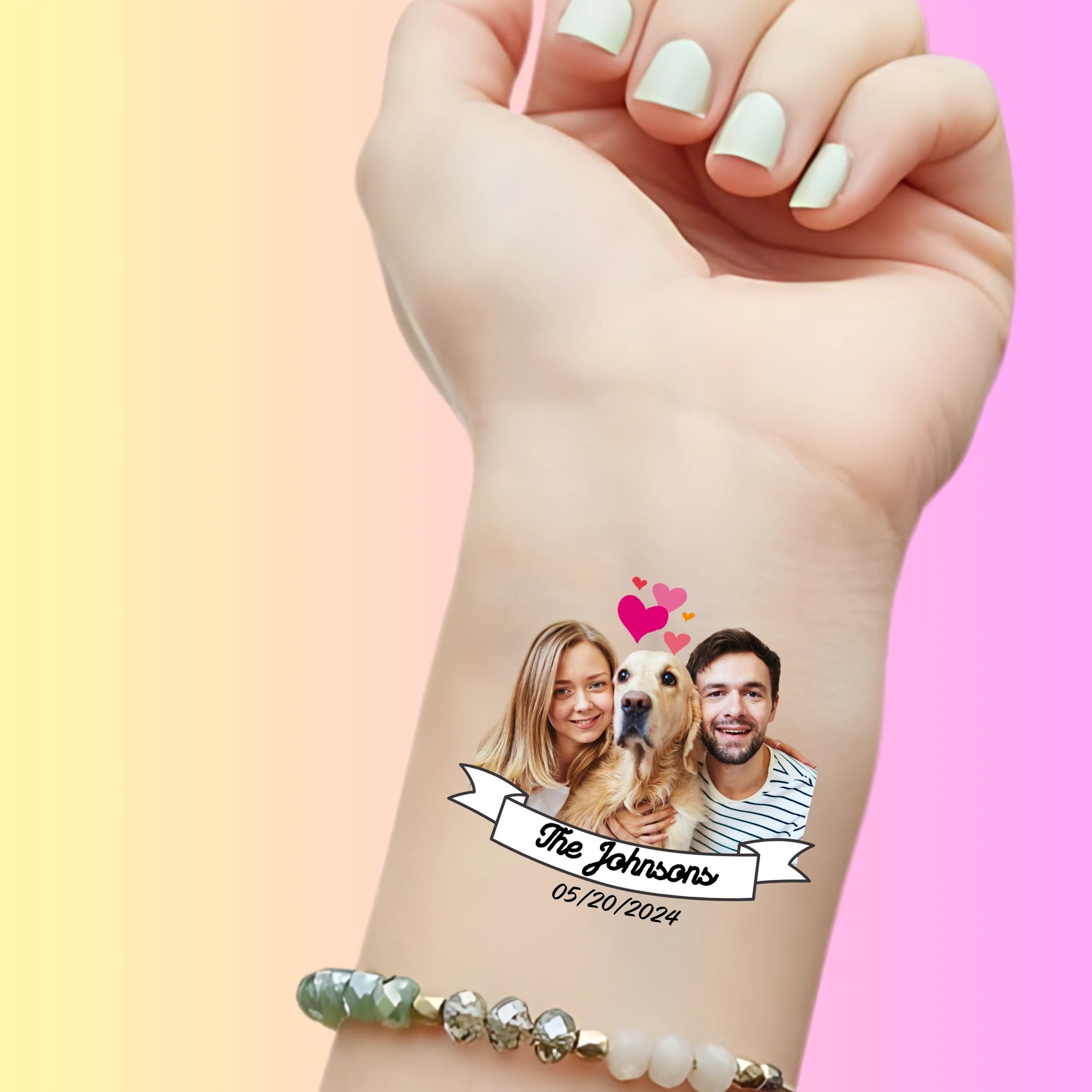Custom Wedding Tattoos - The Furry Family