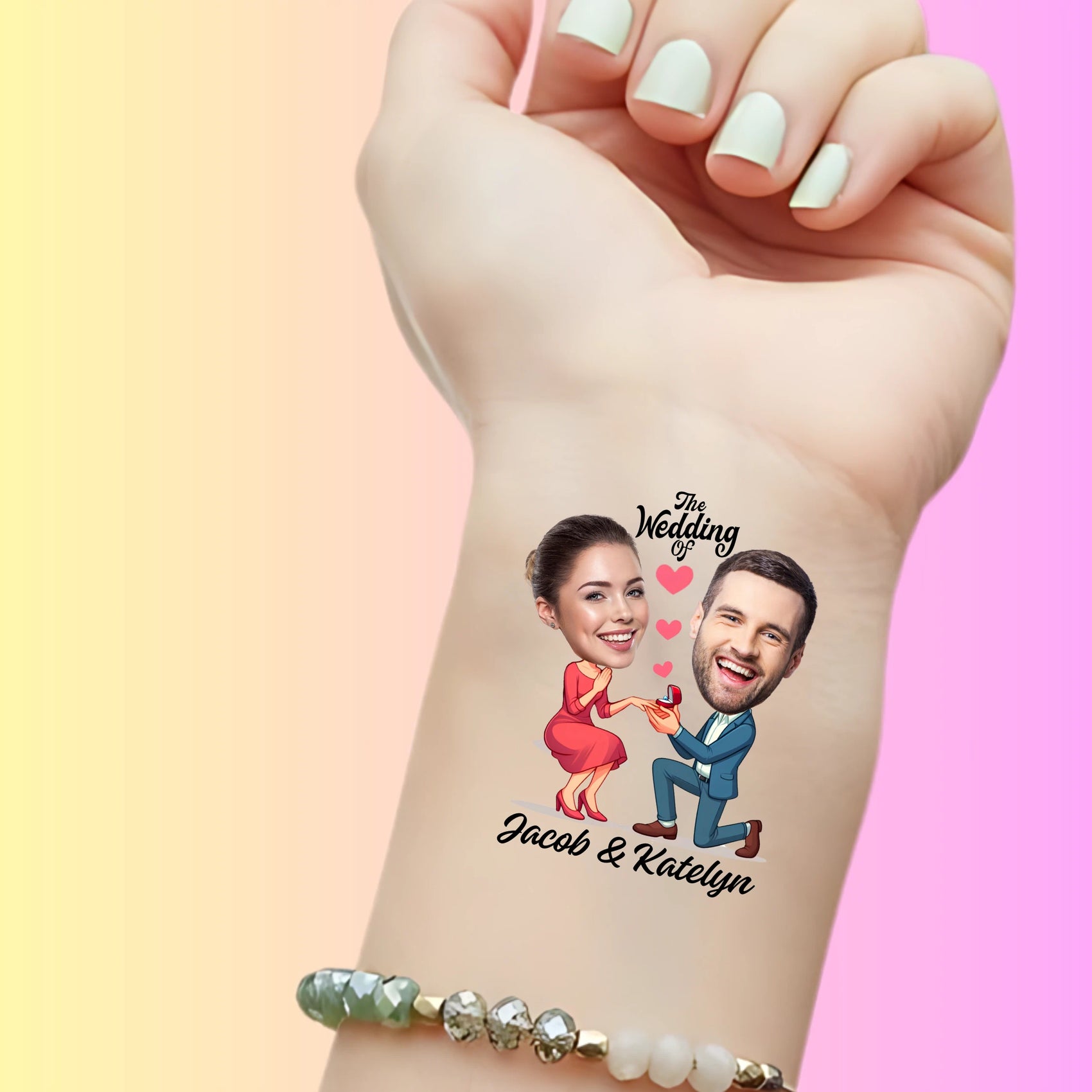 Custom Wedding Tattoos - The Proposal