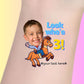 Custom Kids Birthday Tattoos - Horse Rider