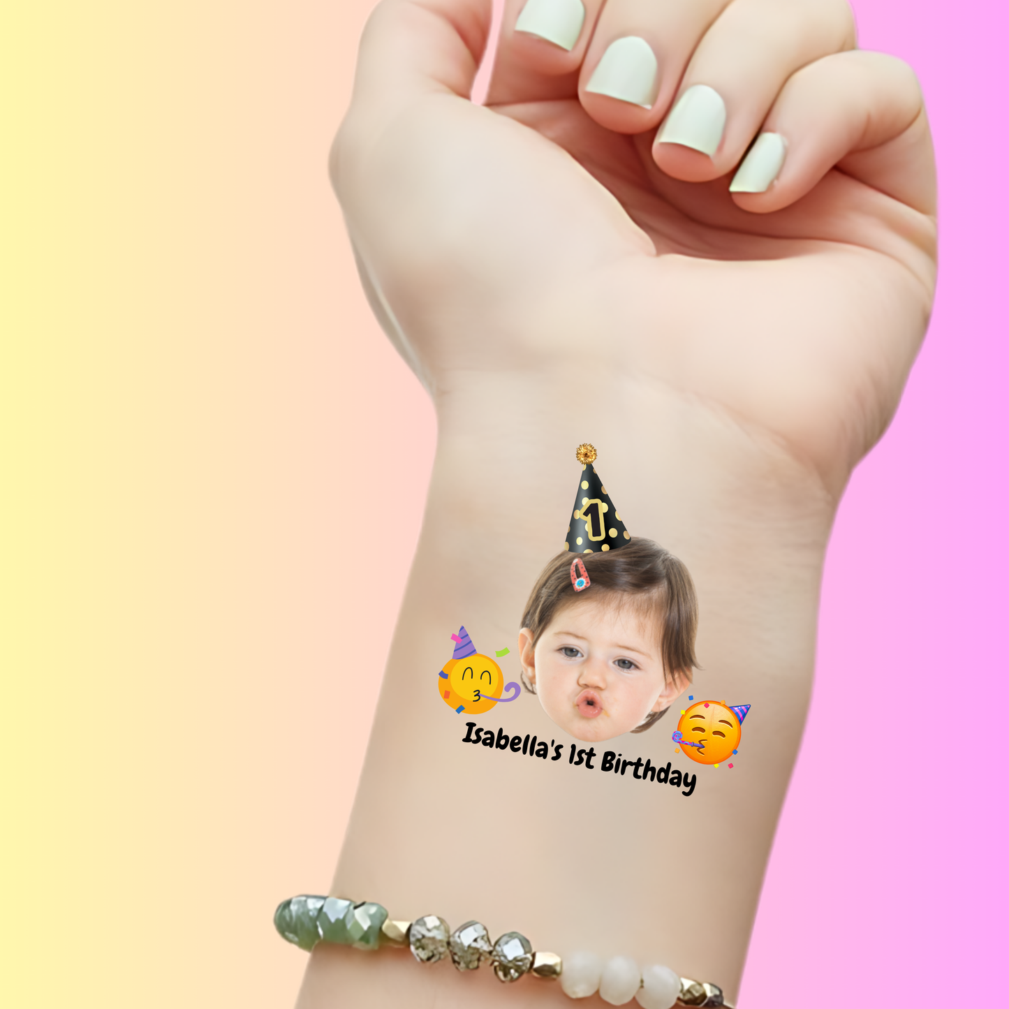 Birthday Bash - Premium Custom Birthday Tattoos