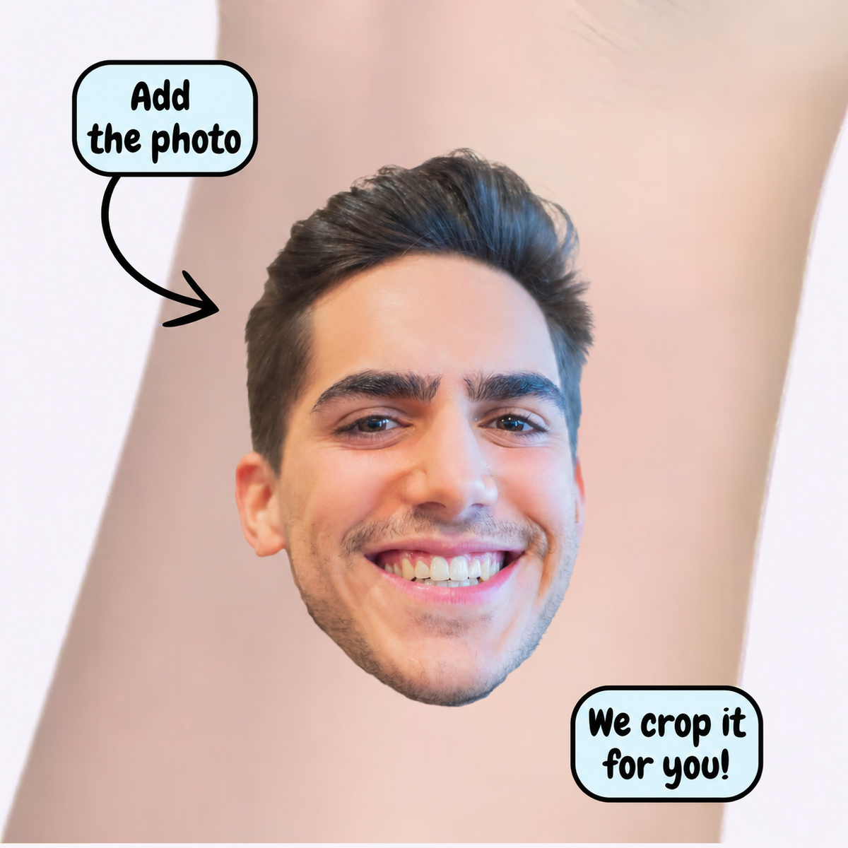 Custom Face Temporary Tattoos – Your Photo