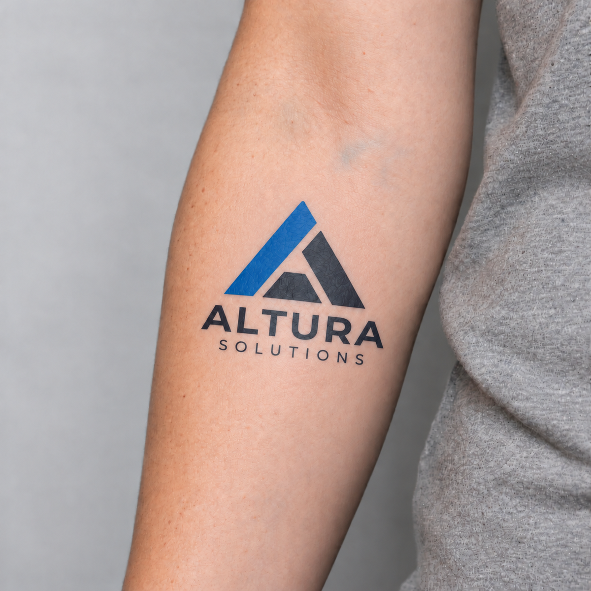 Custom artwork temporary tattoos for business events