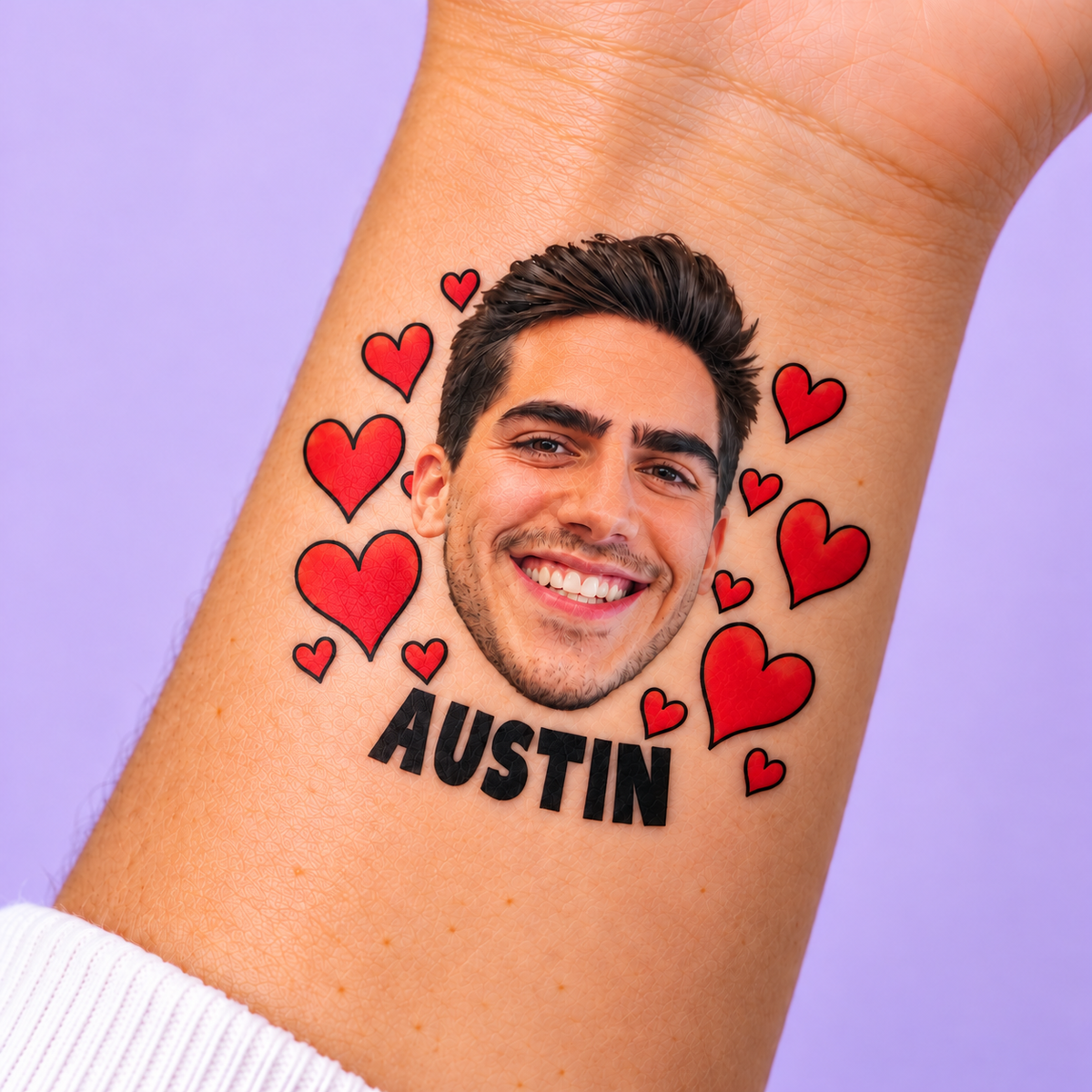 Bachelorette temporary tattoo inspiration
