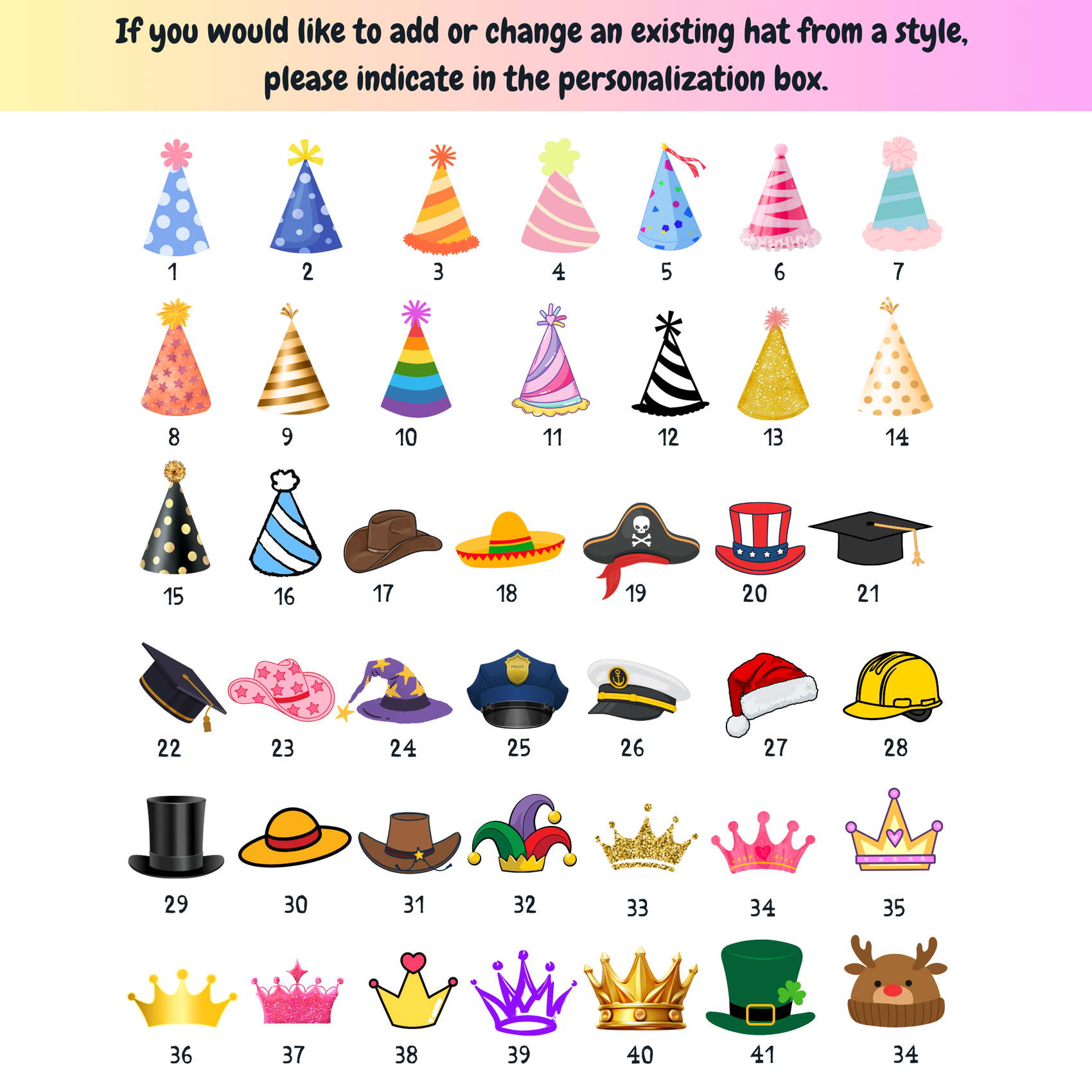 Custom Kids Birthday Tattoos - Gold Glitter Banner