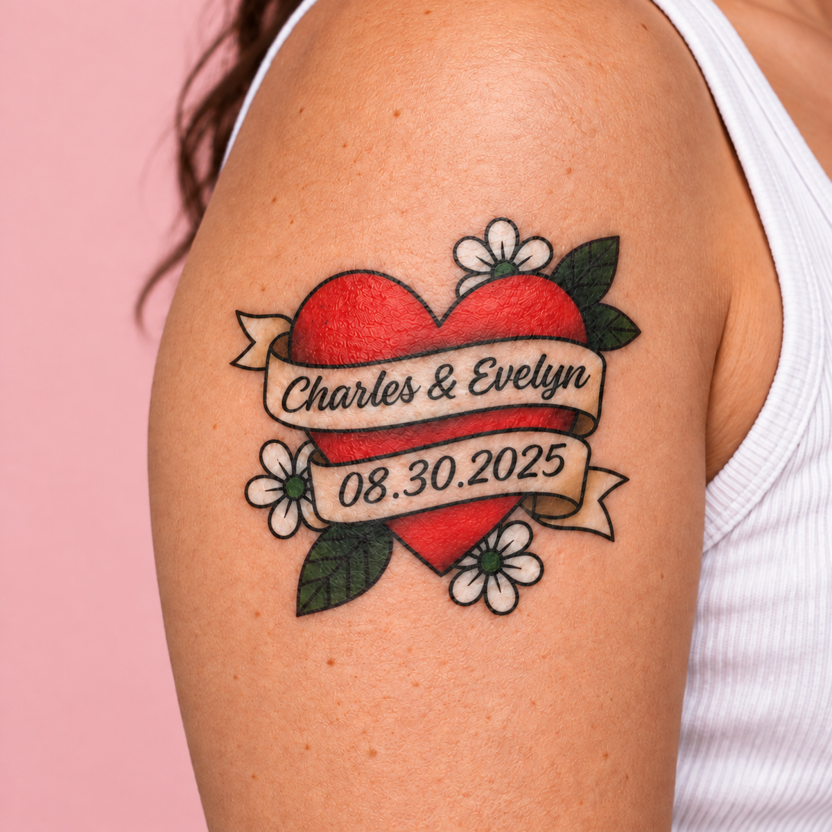 Weddings temporary tattoo inspiration