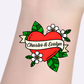 American Traditional Red Heart – Custom Wedding Tattoos